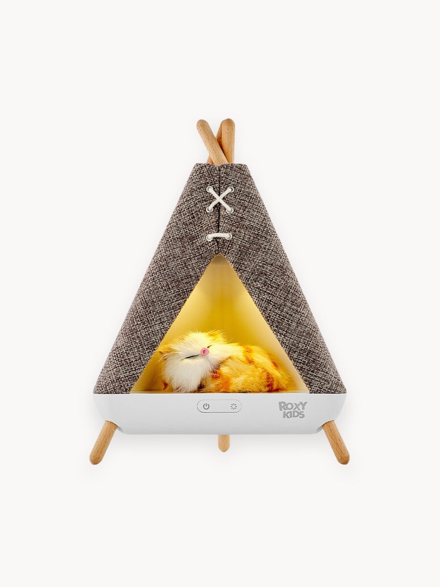 Ночник ROXY-KIDS Вигвам с котенком