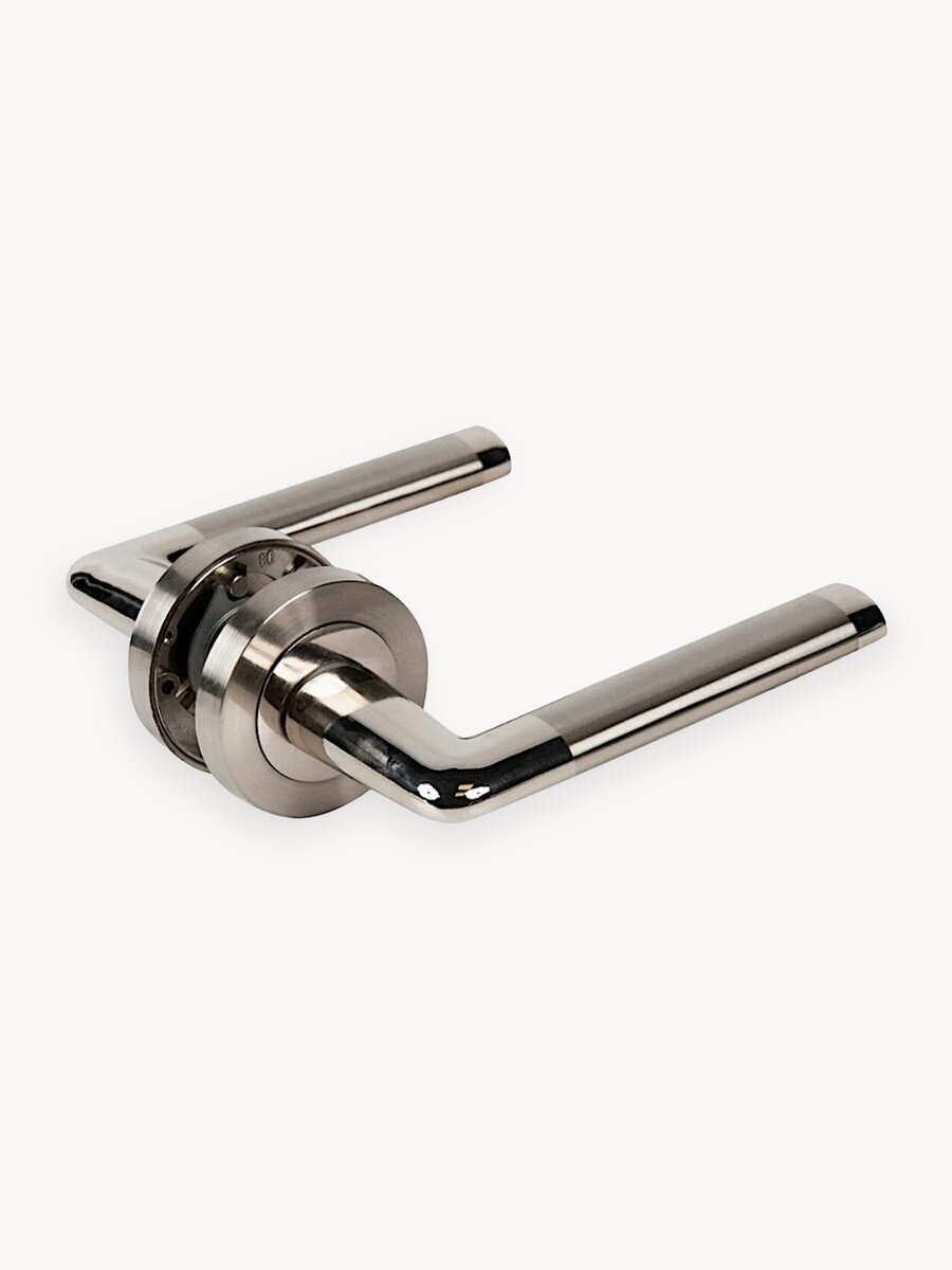 INRED Ручка дверная межкомнатная IN.14.1017. BN, дверные ручки комплект, цвет никель
