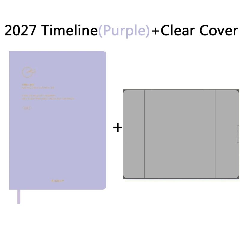 Ежедневник Kinbor A5 2027 Фиолетовый, Purple With Cover