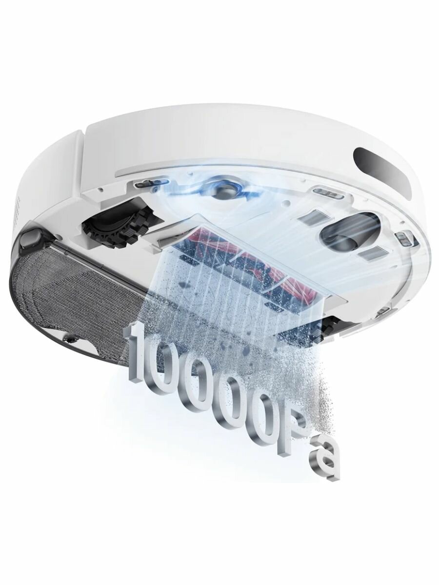 Обзор: Робот-пылесос Xiaomi Vacuum S40 Robot, 10000Па, сухая и влажная уборка, 4 режима, белый