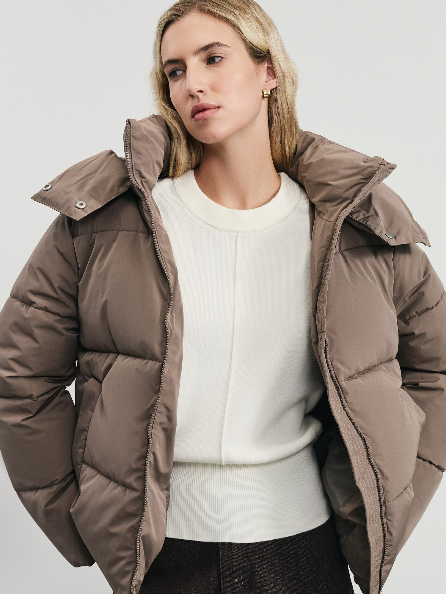 Куртка Zarina размер XL (RU 50) бежевый