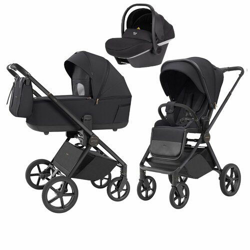 фото Коляска carrello ultra, 3 в 1, с автолюлькой, люлькой и прогулочным блоком