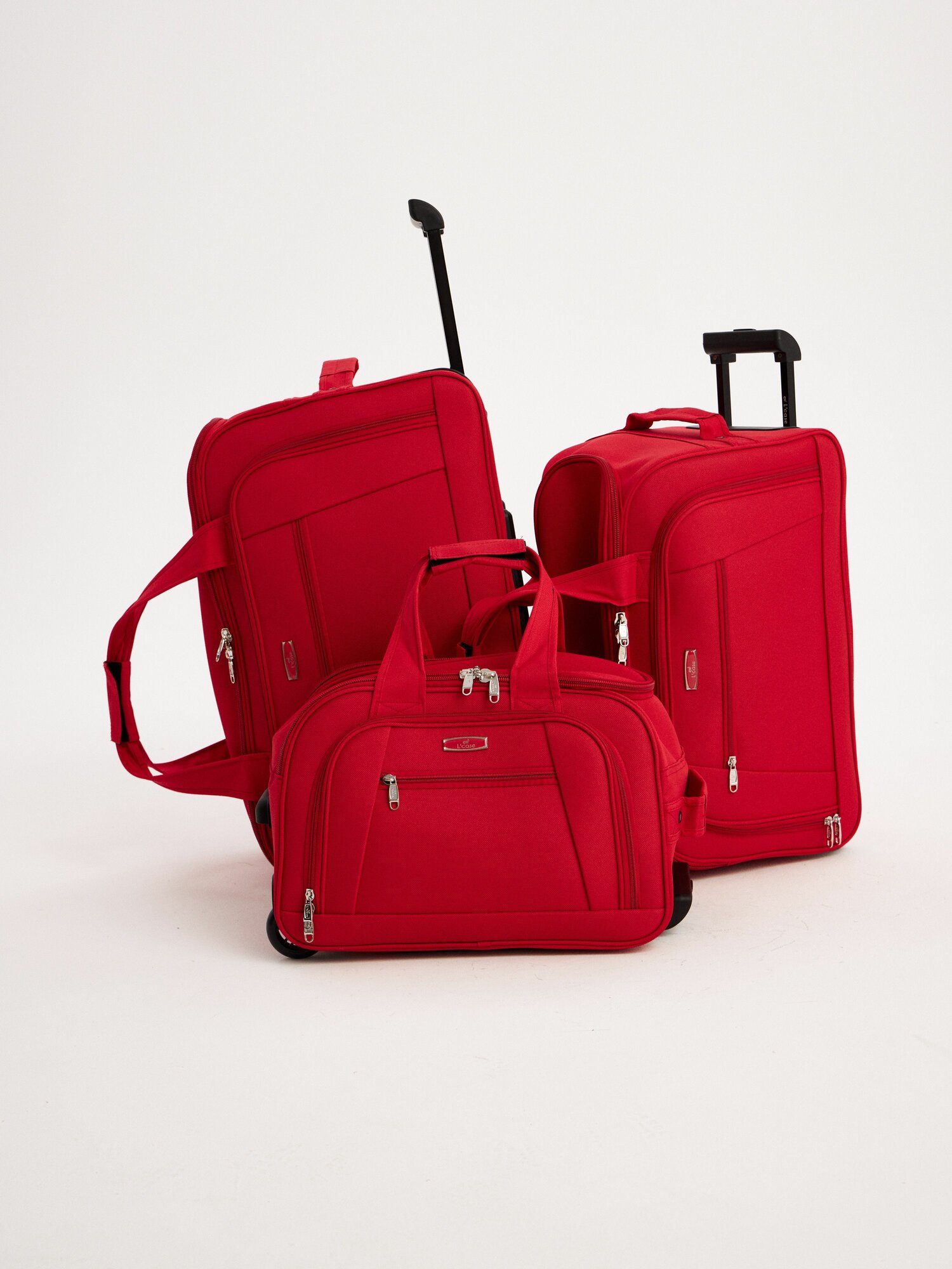 Сумка дорожная L'case, 38х64, красный