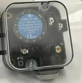 Датчики-реле давления воздуха и дымовых газов DUNGS LGW10A2