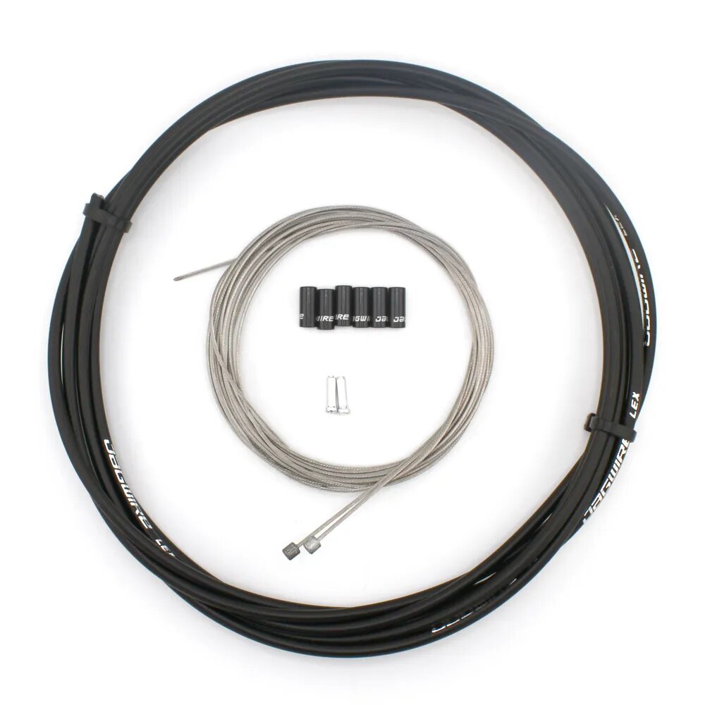 Набор рубашек и тросиков переключения Jagwire Shift Kit черный