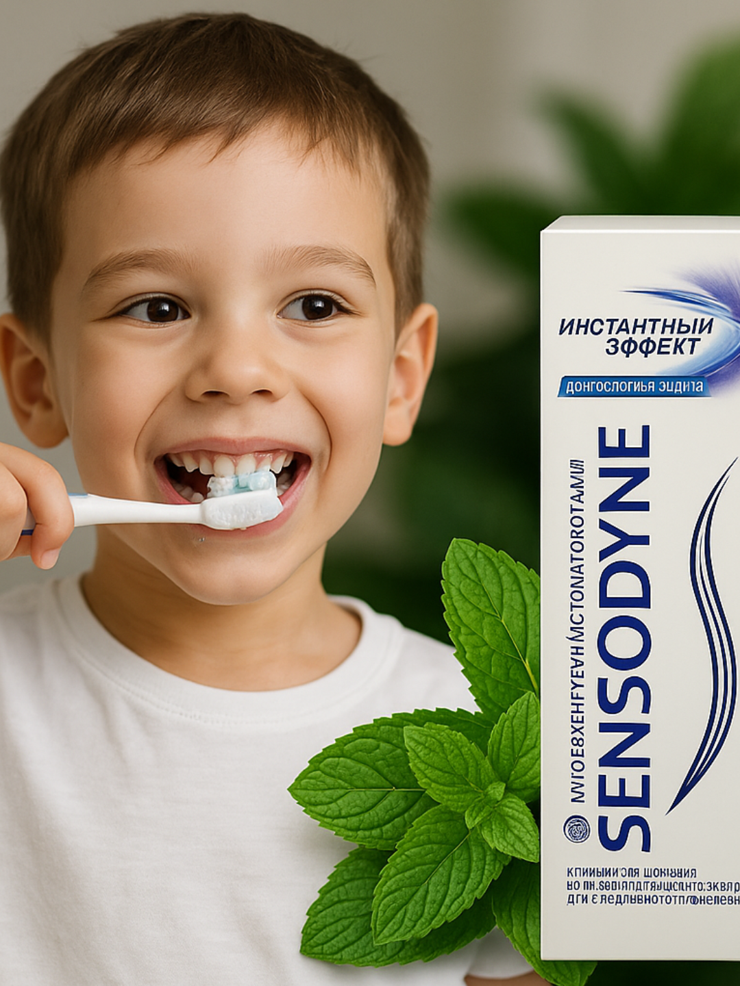 Зубная паста Sensodyne «Мгновенный эффект» Мята – для чувствительных зубов (75 мл)