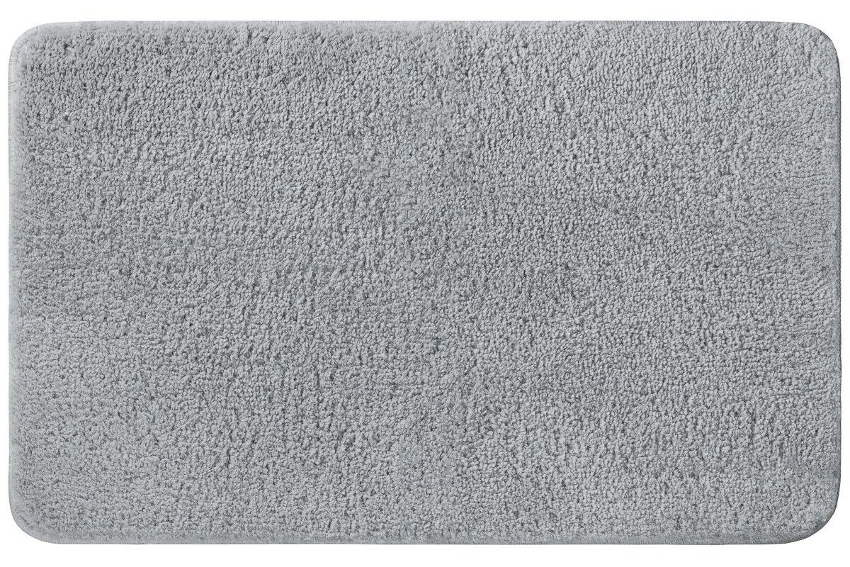 Коврик в ванную IDDIS микрофибра 70 x 120 см полиэстер серый
