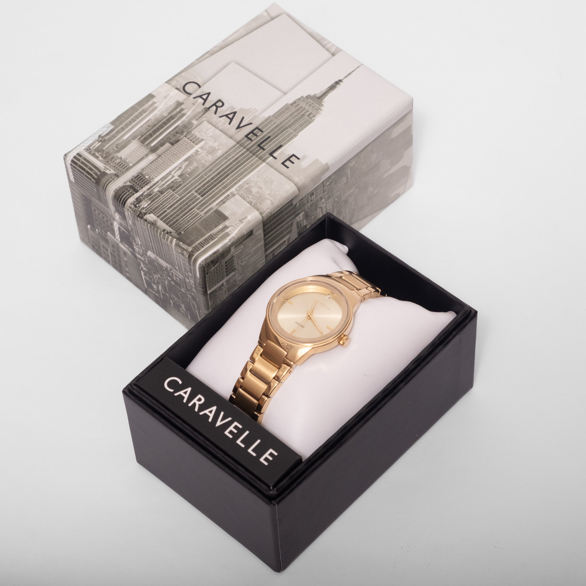 Наручные часы CARAVELLE Classic, золотой — фото 1