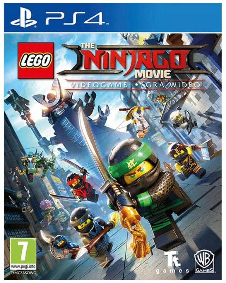 LEGO: Ниндзяго Фильм. Видеоигра PS4 (PlayStation 4, PlayStation 5, русская версия)