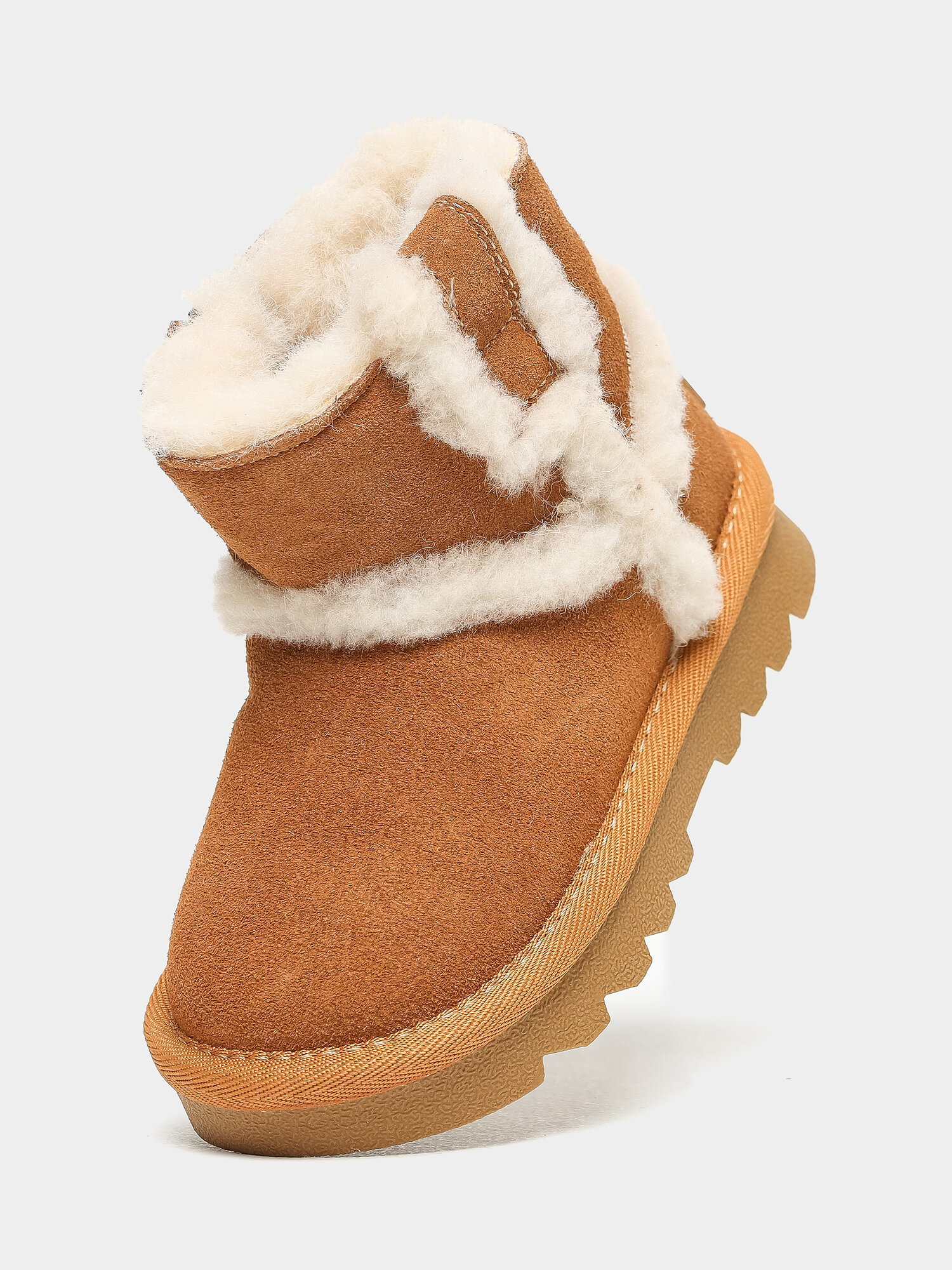 Угги B&G коричневый размер 24 оранжевый