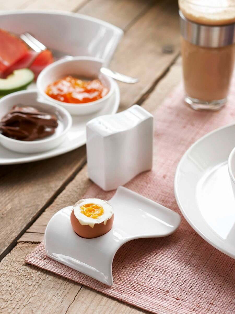 Солонка, 1 шт, NewWave, Villeroy & Boch, Премиум-Фарфор — фото 1