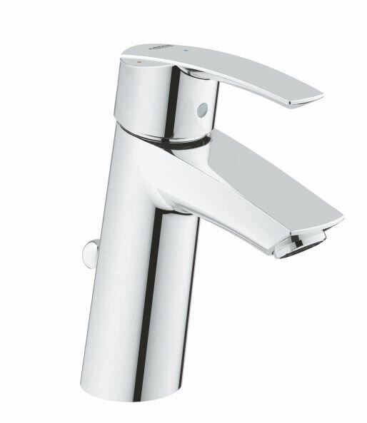 Смеситель для раковины GROHE Start с донным клапаном хром (23552001)
