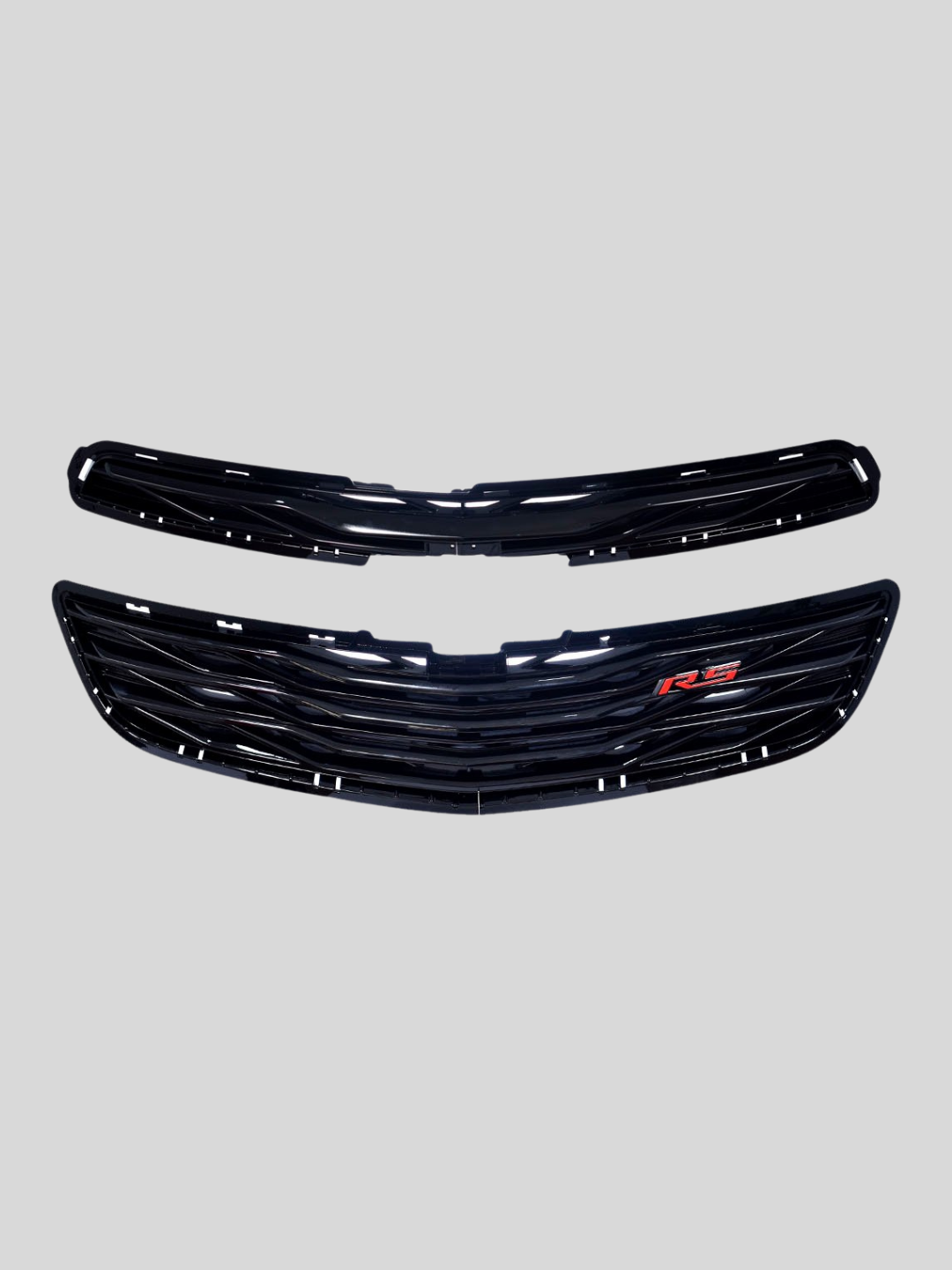 Облицовка для решетки бампера в стиле RS для Gentra, Nexia 3, Cobalt, Spark — фото 1