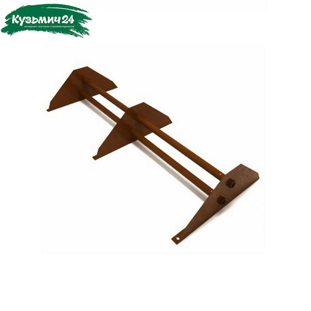 Снегозадержатель трубчатый коричневый