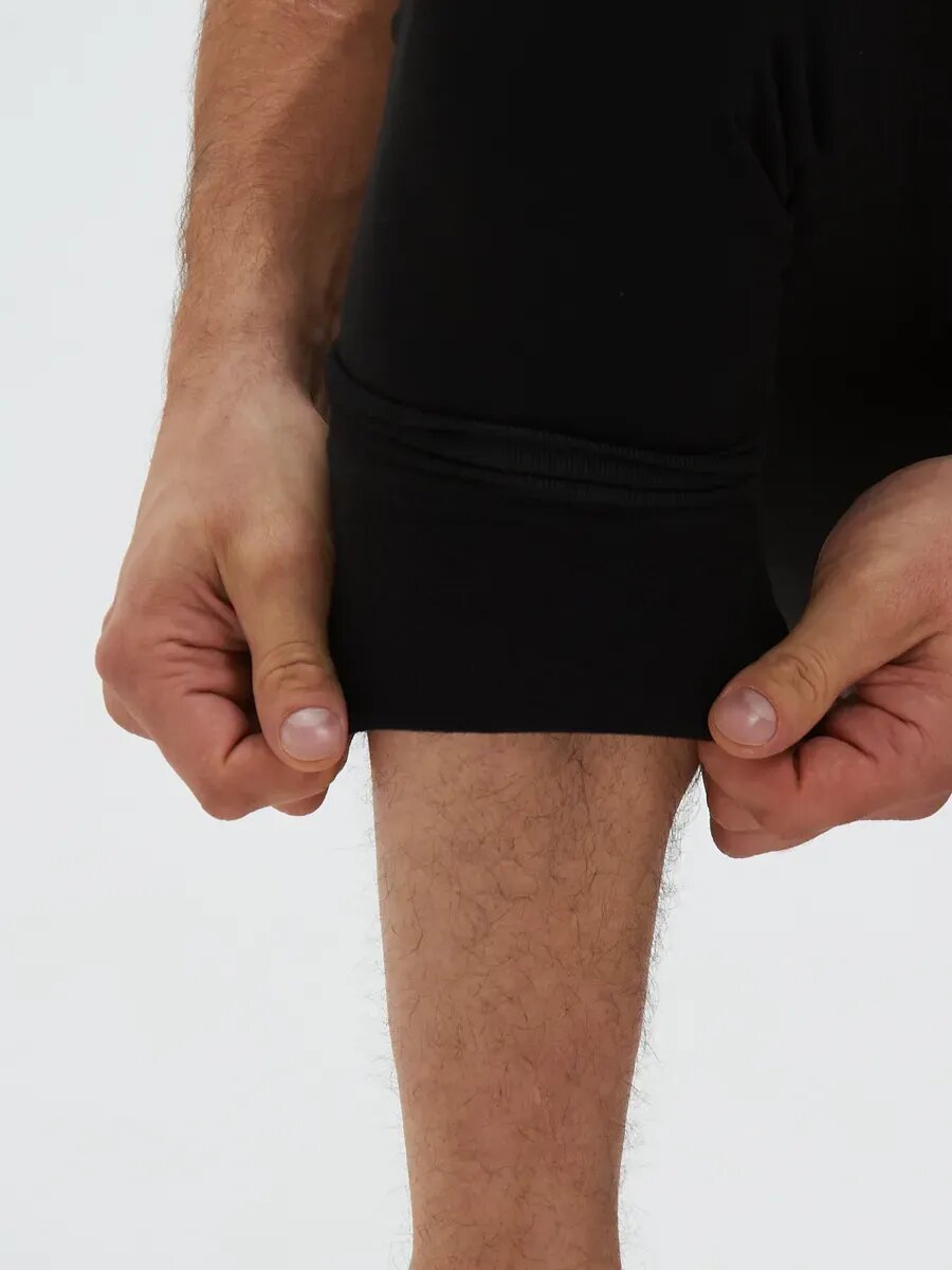 Кальсоны  Термобелье мужское кальсоны, размер 2XL, черный — фото 1