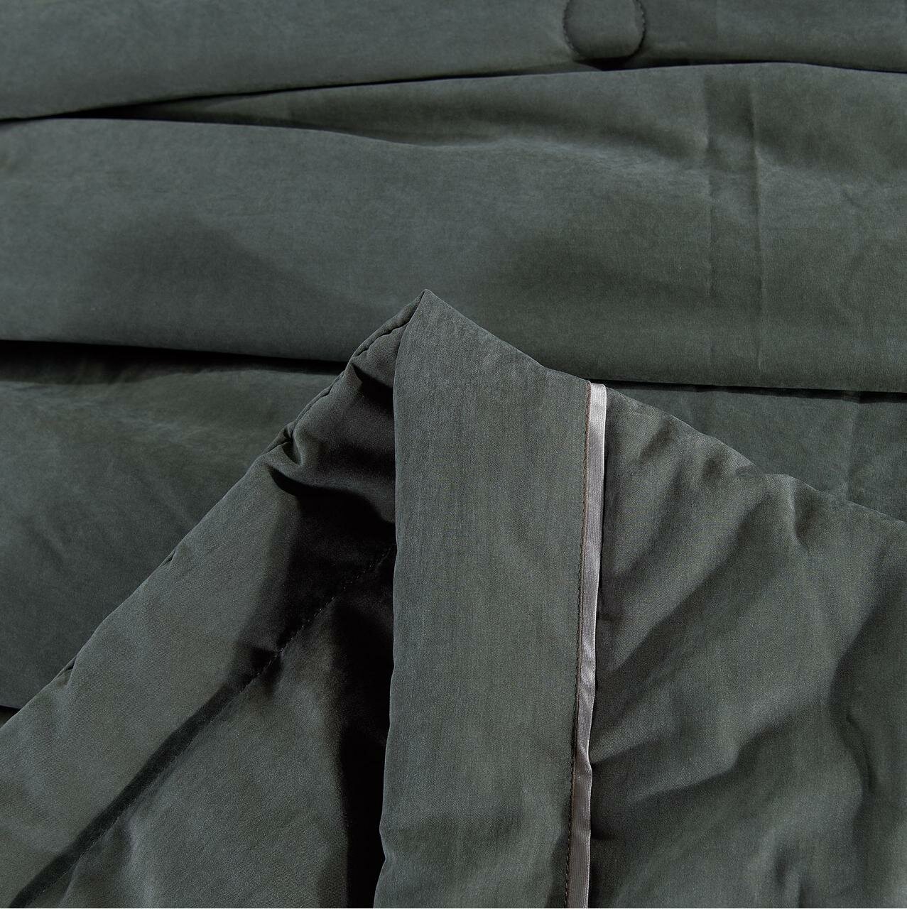 Постельное белье с одеялом евро, бархатный сатин, хлопок BAL-27A — фото 1