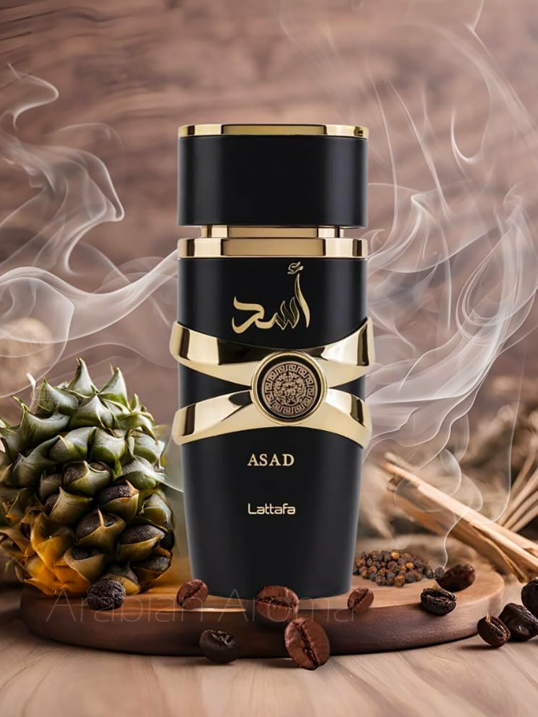 Парфюмерная вода Lattafa "Asad", для мужчин, 100мл, восточный аромат