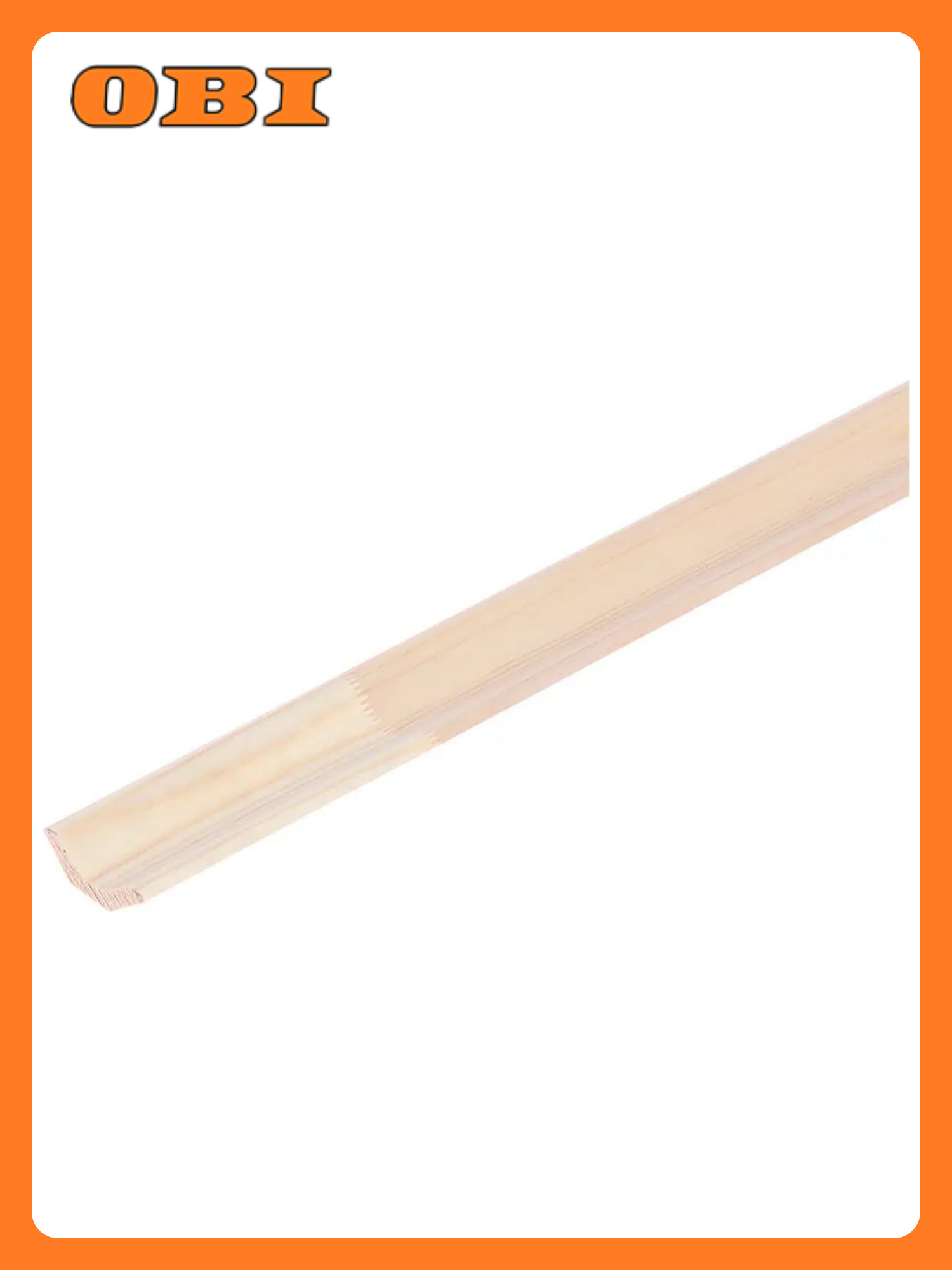 Угол внутренний деревянный сращенный хвоя Экстра 11x40x2100-2200 мм