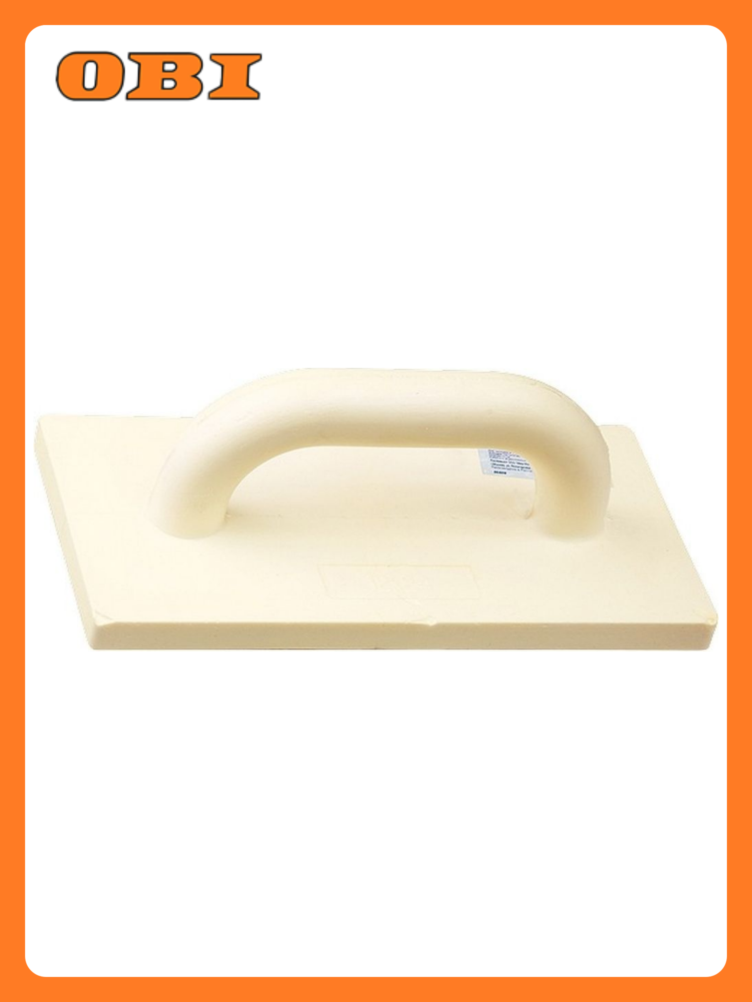 Терка 120х240 мм полиуретан