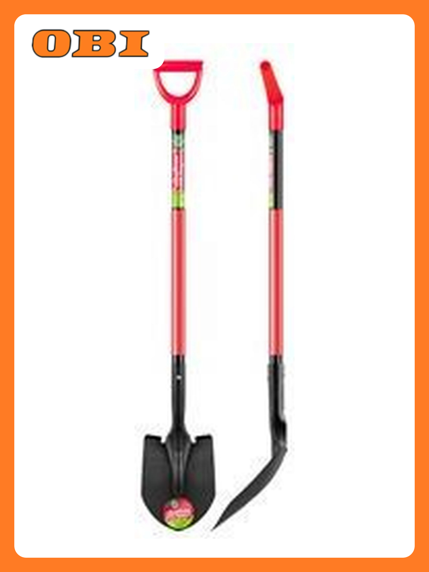 Лопата американка БМЦ на металлическом черенке 1265х225 см