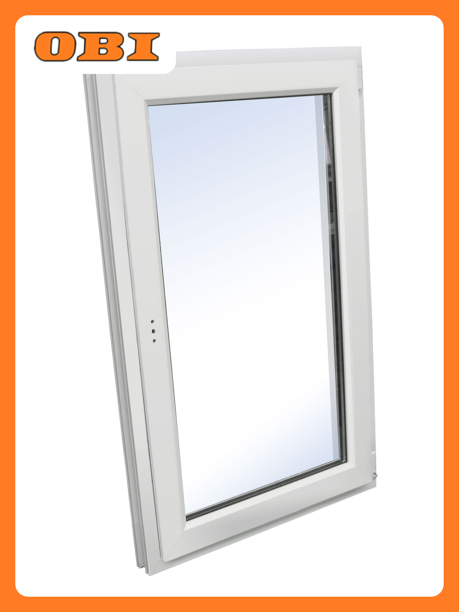 Окно Galichi ПВХ правое поворотно-откидное 1160х500 мм белый