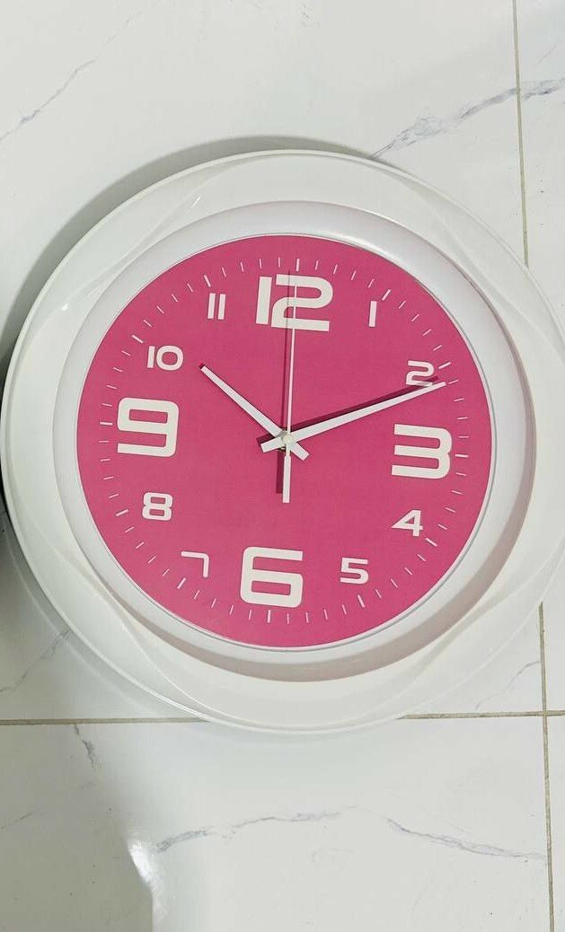Винтажные часы с большим циферблатом для дома или офиса