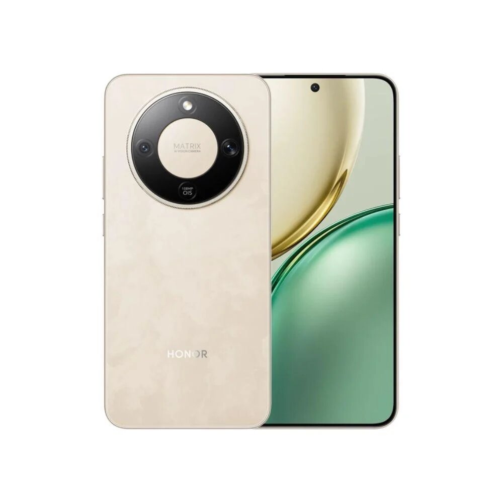 Смартфон HONOR X9d 8/256GB AMOLED, Snapdragon 6 Gen 4, 108 Мп, 8300 мА·ч Золотой