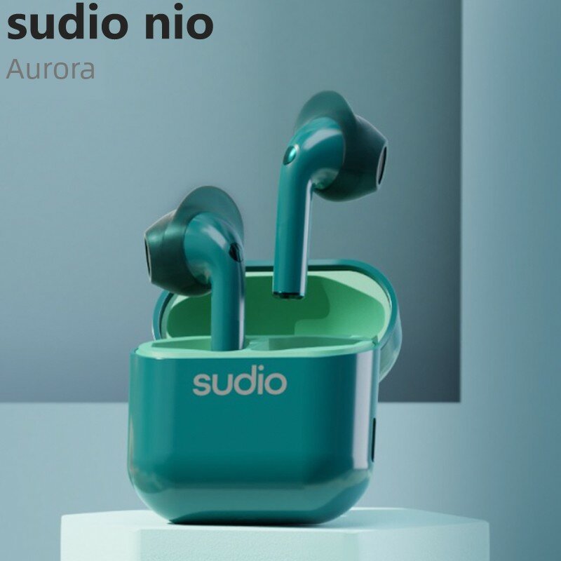 SUDIO NIO беспроводные наушники Bluetooth водонепроницаемые вставные с шумоподавлением для бега с зарядным кабелем -