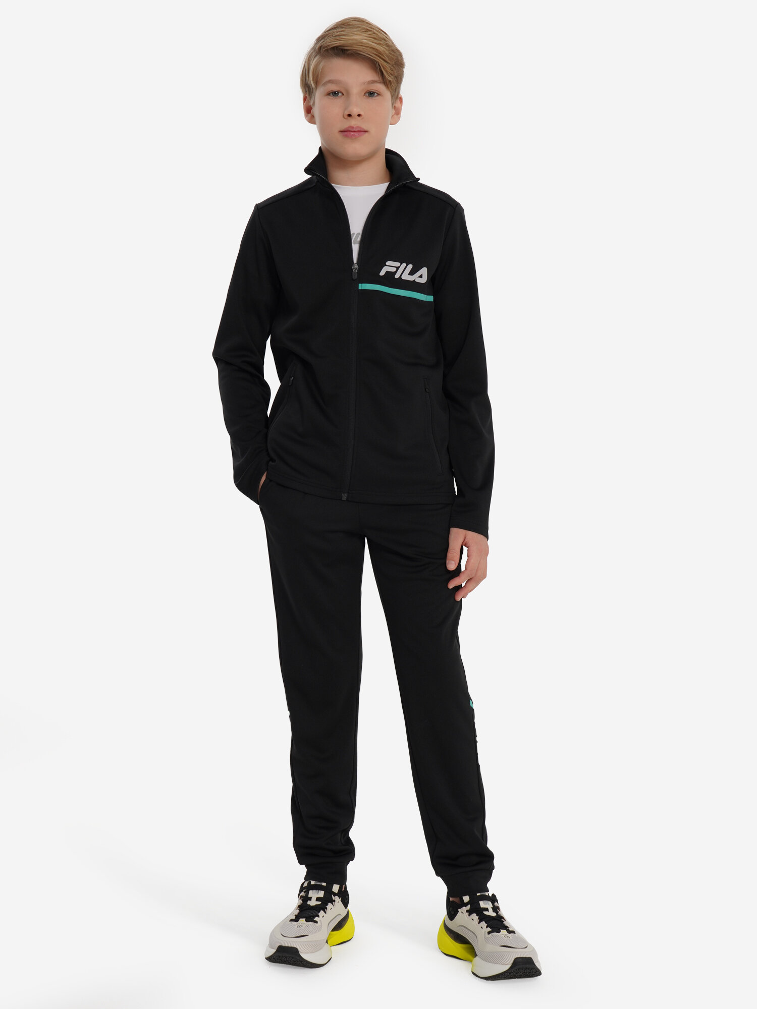 Костюм спортивный Fila размер 170-176 черный