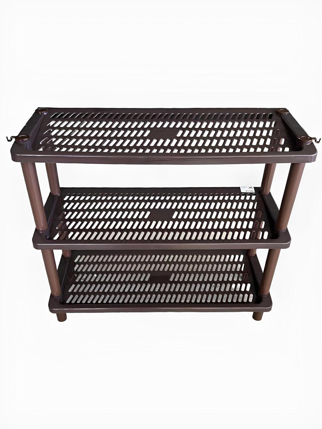 Полка для обуви в прихожую, напольная, этажерка для обуви 3 ярусный.