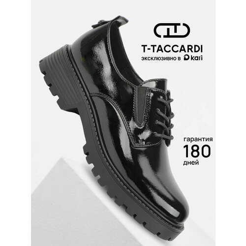 фото Полуботинки дерби t.taccardi зима 2026, размер 41, черный