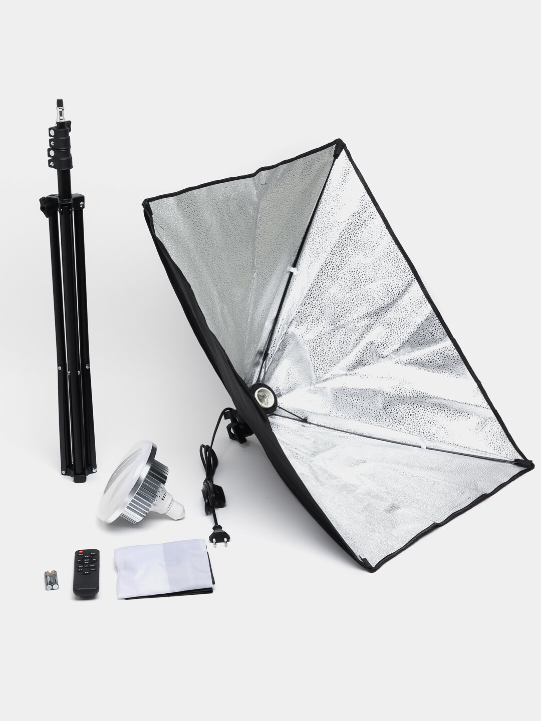Профессиональный софтбокс, для фото и видео, 150 Вт, со штативом 2 м