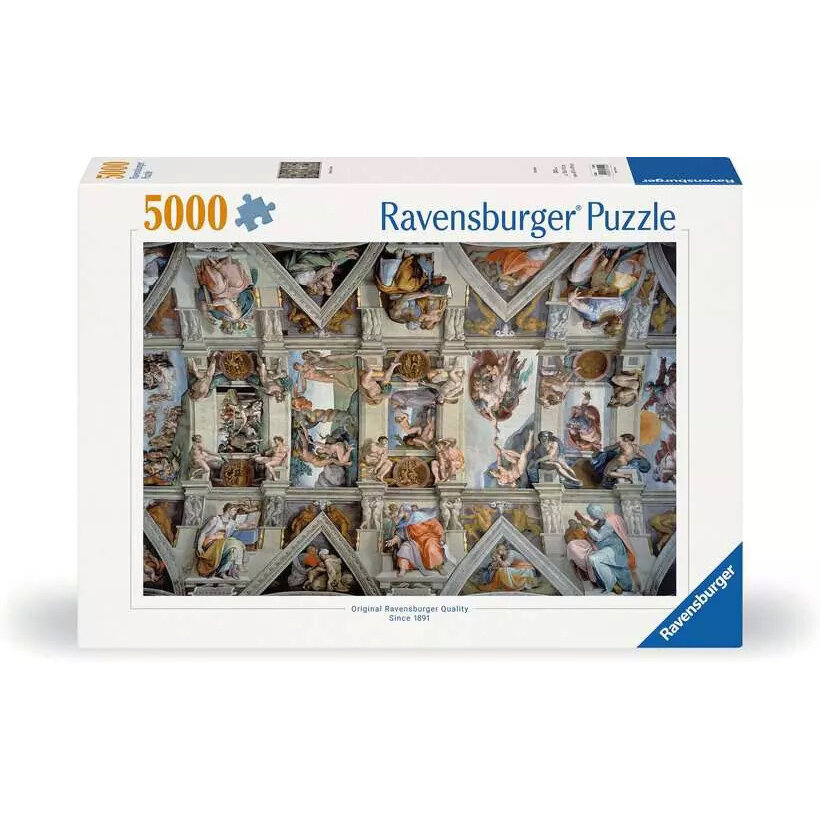 Пазл Ravensburger 5000 Микеланджело: Сикстинская капелла, арт.17429