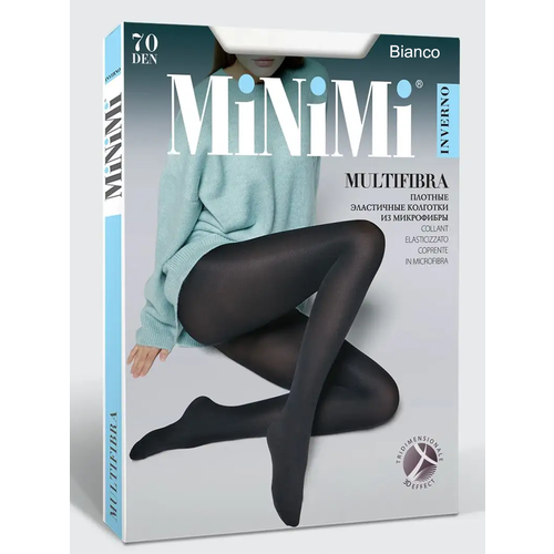 фото Колготки minimi multifibra 70, размер 4, белый,