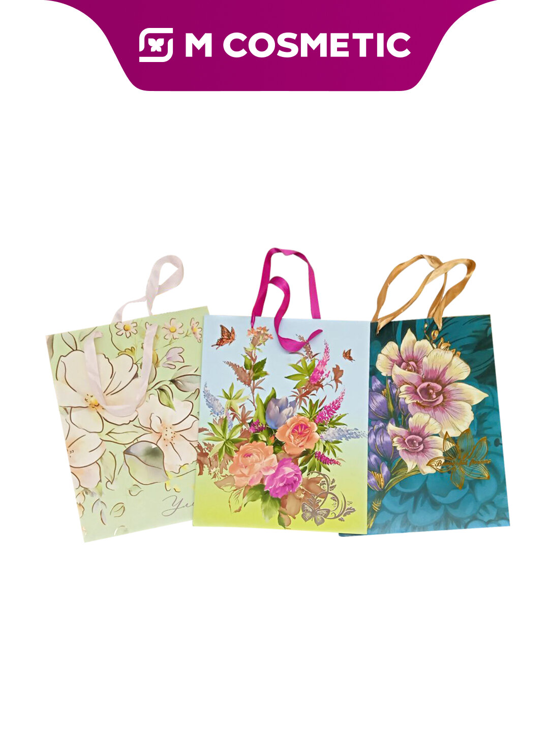 Подарочный пакет МакПейпер AB, премиум-класс, классический дизайн