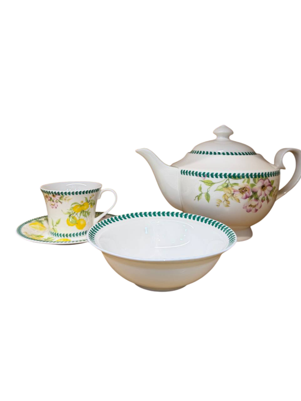 Столовый сервиз «Pearl Lemon» на 6 персон, 34 предмета