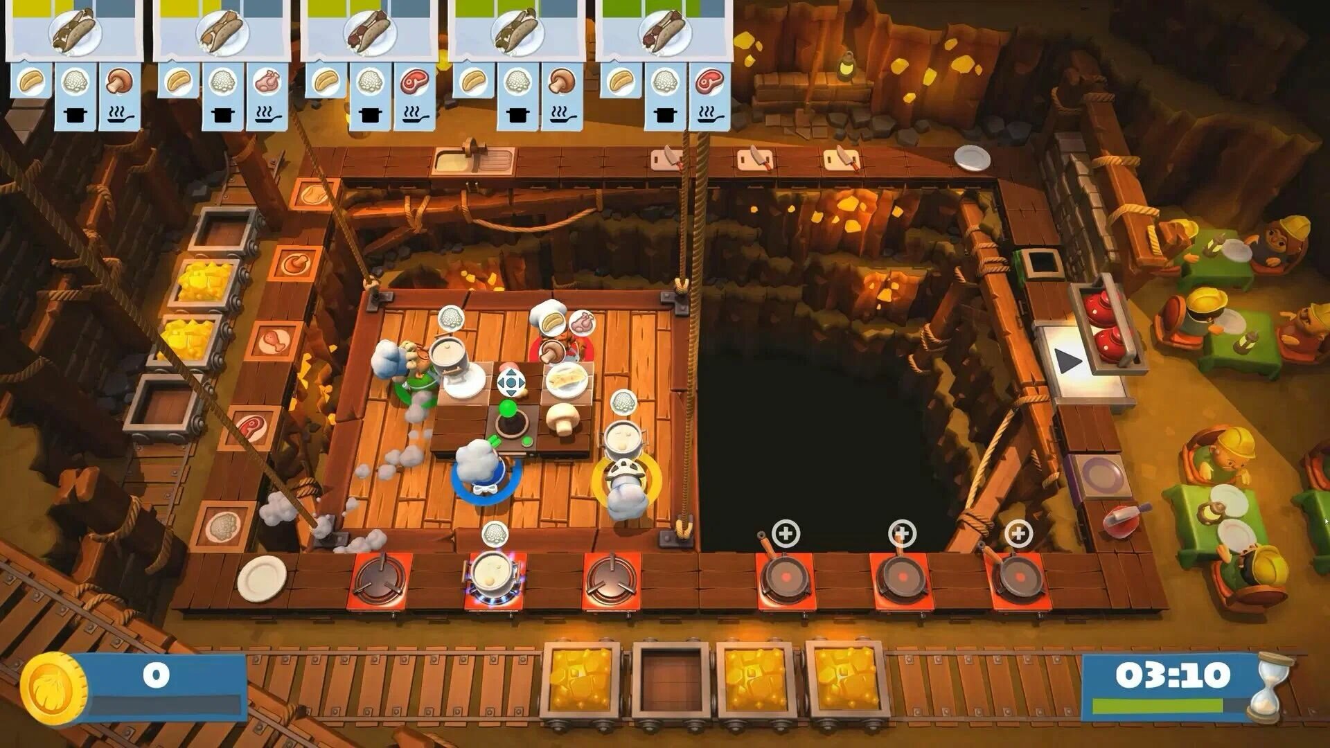 Overcooked & Overcooked 2 - Double Pack (Игра на картридже) (Nintendo Switch) — фото 1