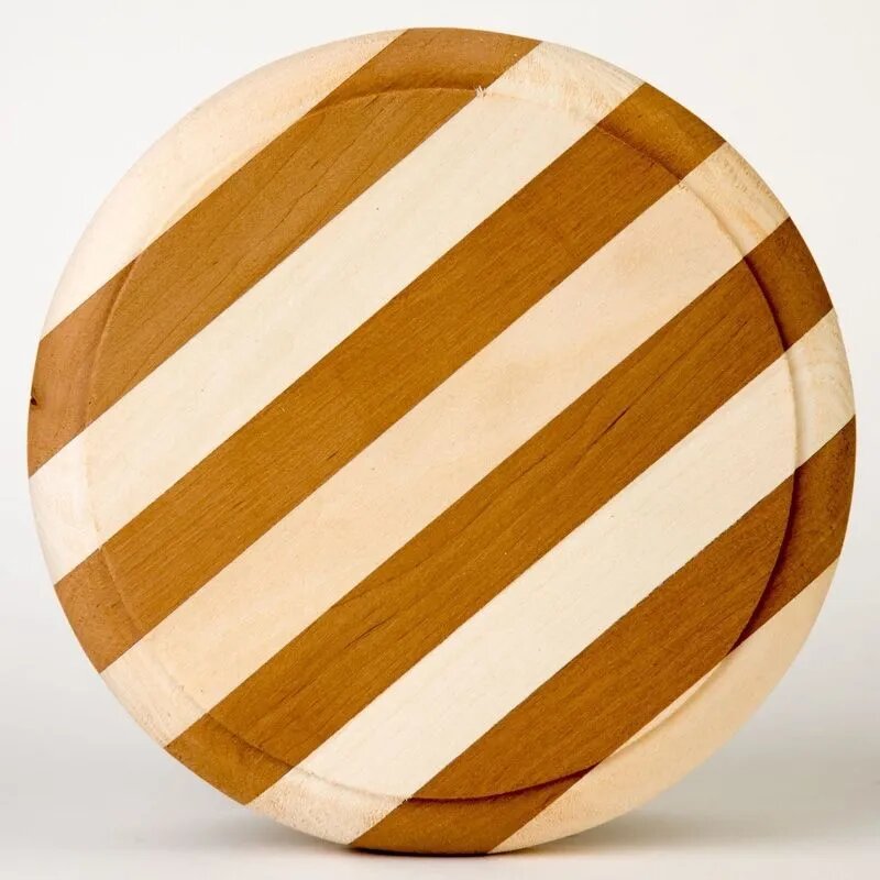 Вентиляционная заглушка для бани 212F D100 мм комбинированная древесина (Zebra)