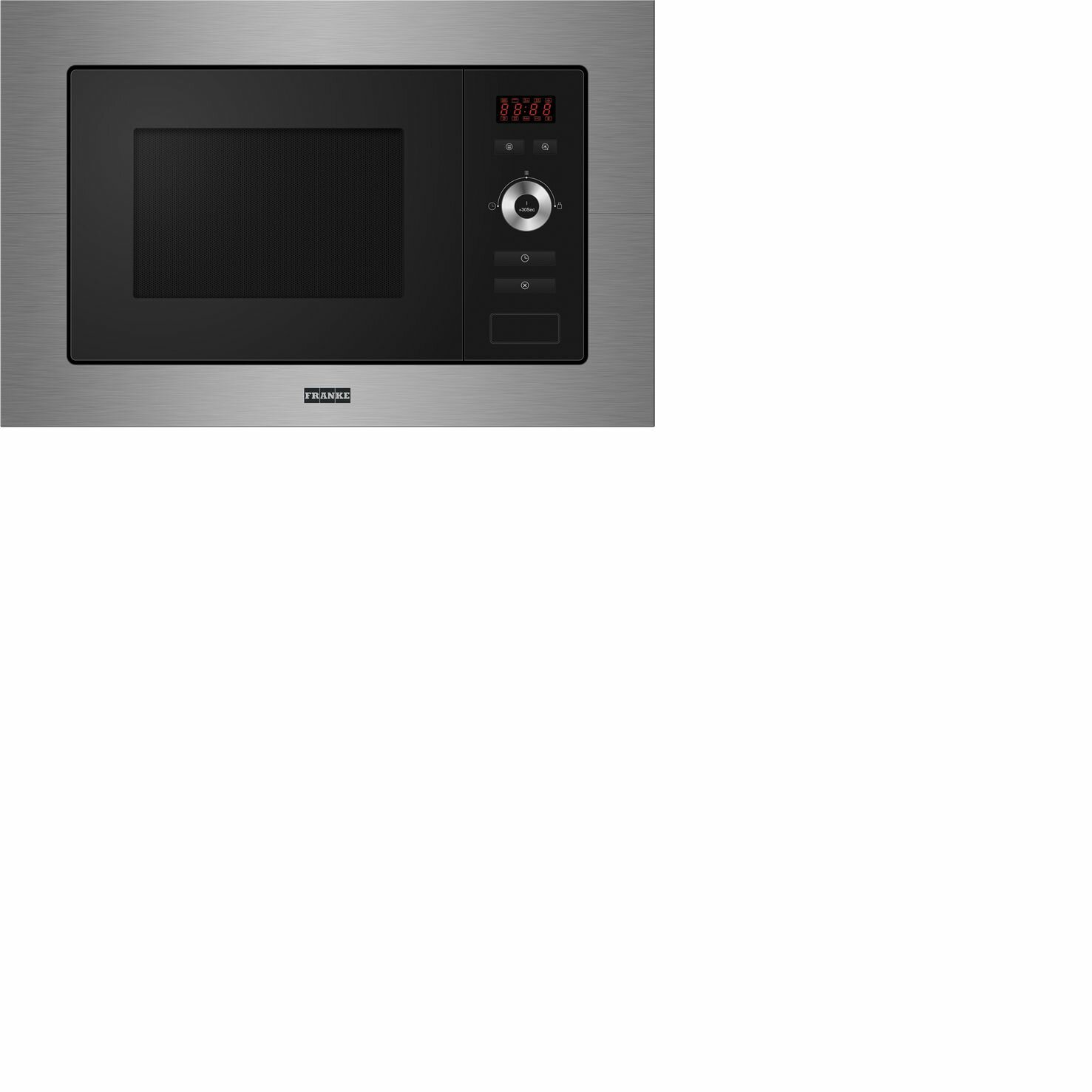Franke Smart FSL 20 MW XS встраиваемая микроволновая печь, Объем 20 литров, Мощность 1200 Вт, 3+8 авто-программ, 5 режимов мощности, разморозка