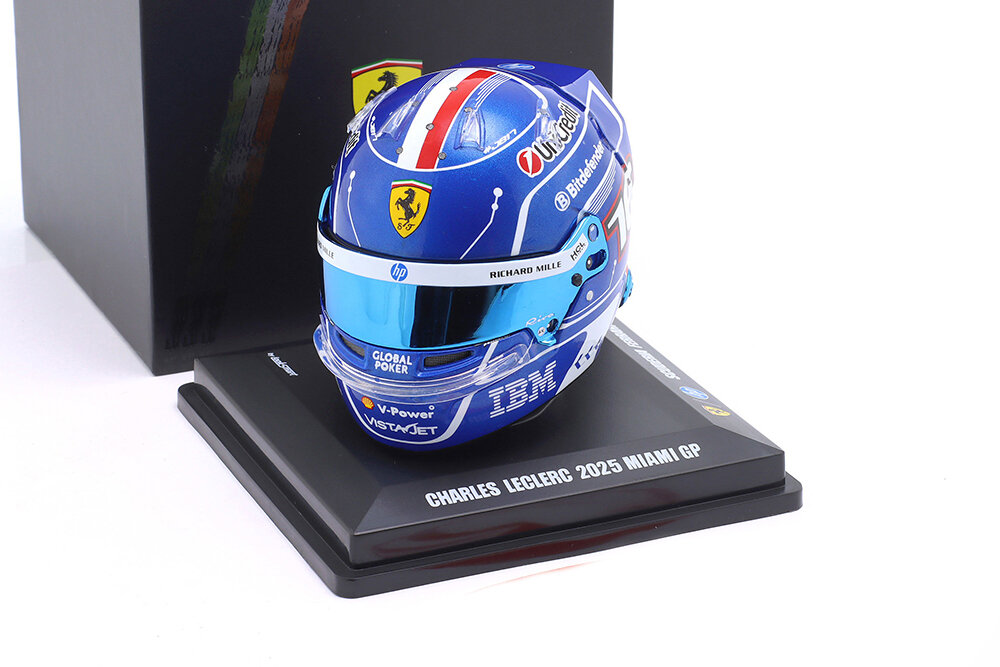 LOOKSMART Шлем bell c.leclerc miami gp 2025 ferrari SF25