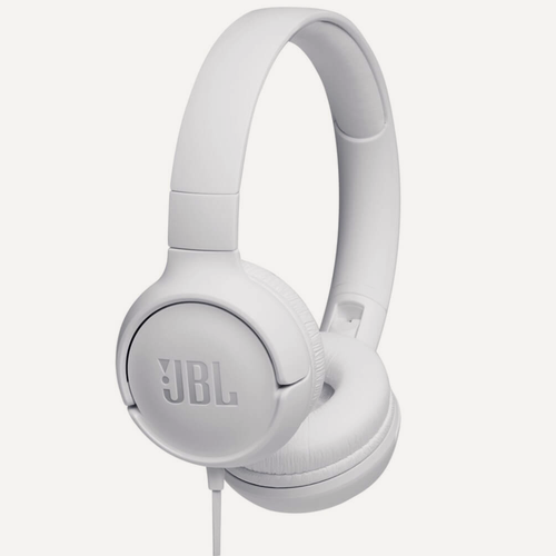 Изображение товара Проводные наушники JBL Tune 500 (JBLT500WHT) White, складные