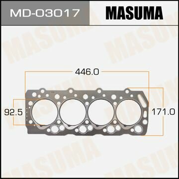 Прокладка ГБЦ MITSUBISHI CHALLENGER MASUMA MD-03017