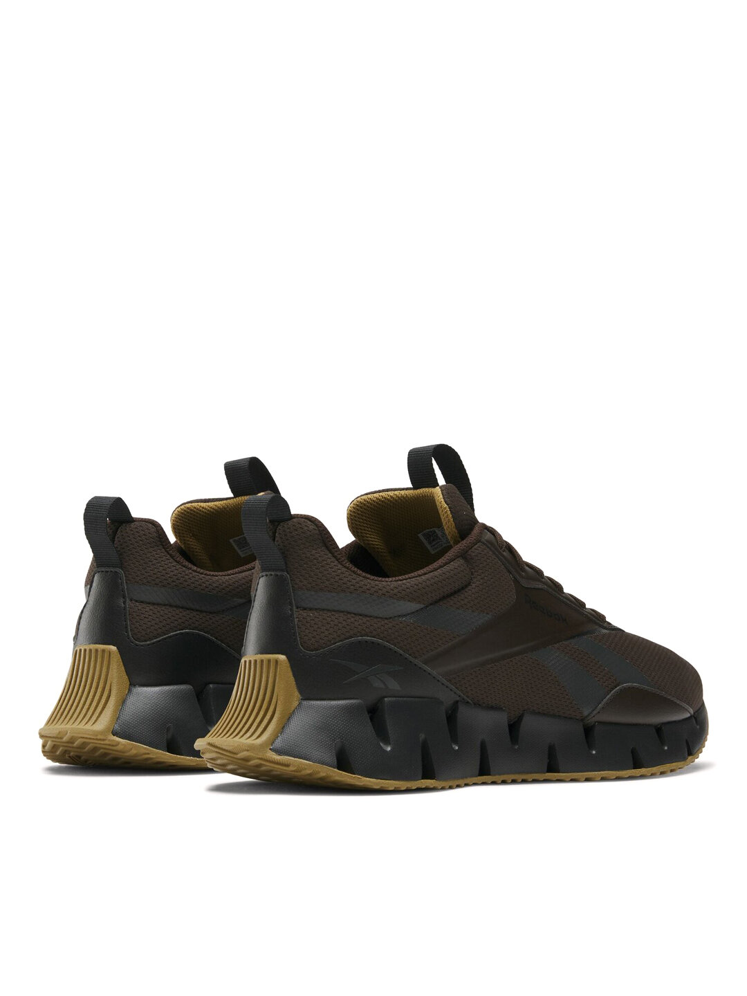 Кроссовки Reebok Zig Dynamica STR, размер 8 US, черный/черный/коричневый — фото 1