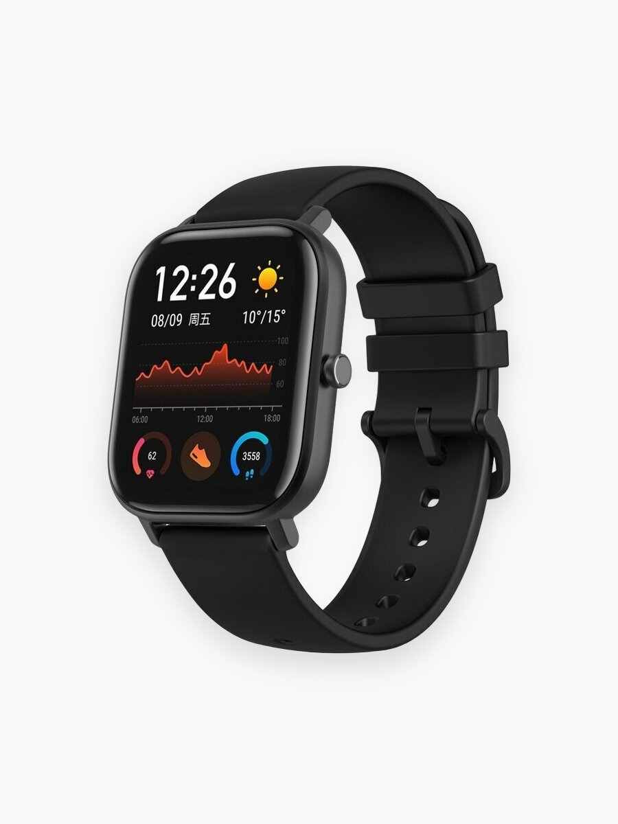 Умные часы Amazfit GTS, черный