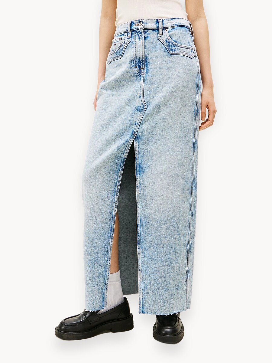 Юбка Tommy Jeans, размер 28, голубой
