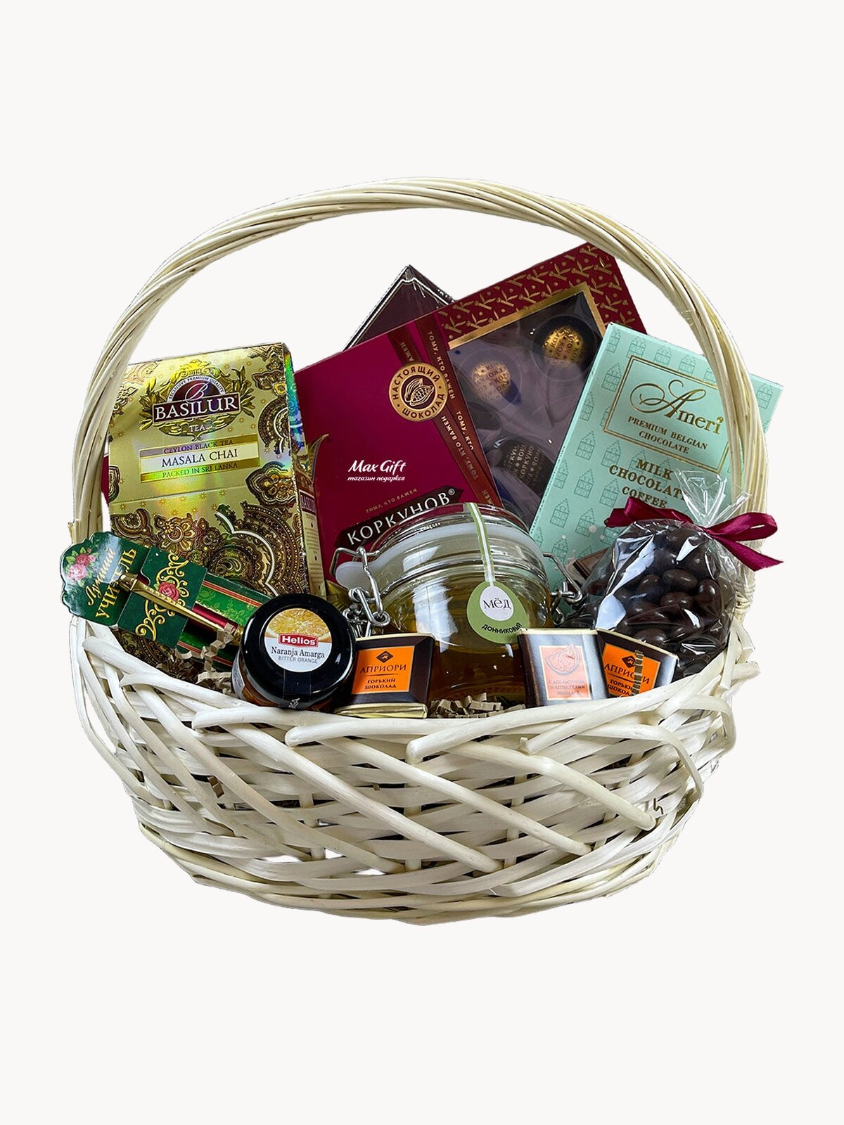 Подарочная корзина «Подарок учителю»