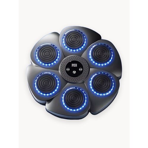 Настенный электронный Боксерский тренажер музыкальный, интерактивный тренажер с музыкой, блютуз, Лапы боксерские