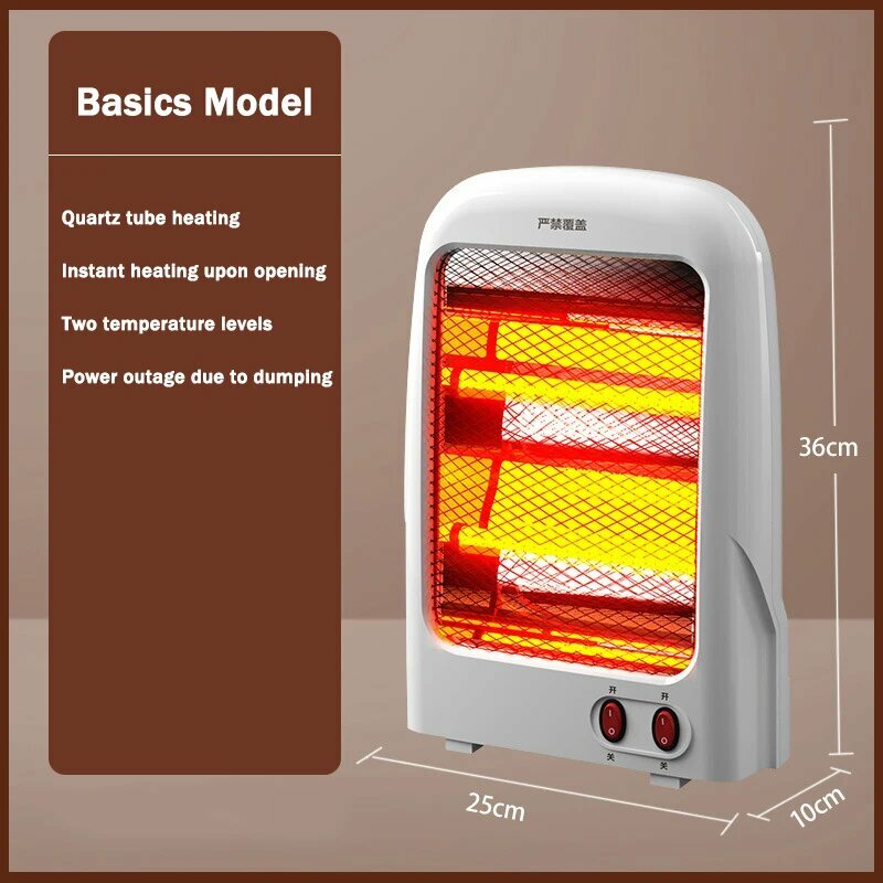 Портативный электрический обогреватель DMWD 400/800Вт Basics Model