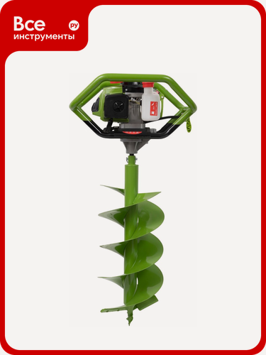 Изображение товара Бензобур Grizzly со шнеком, 3,2 лс, 71 см3, 300 диаметр SKY-02