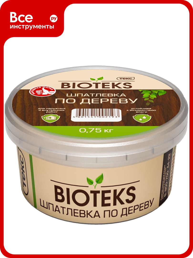 Шпатлевка по дереву профи сосна 750 г Текс 20373 700001391
